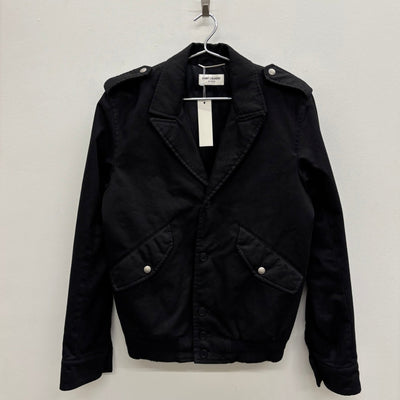 SS18 Saint Laurent Paris By Anthony Vaccarello Biker Blazer