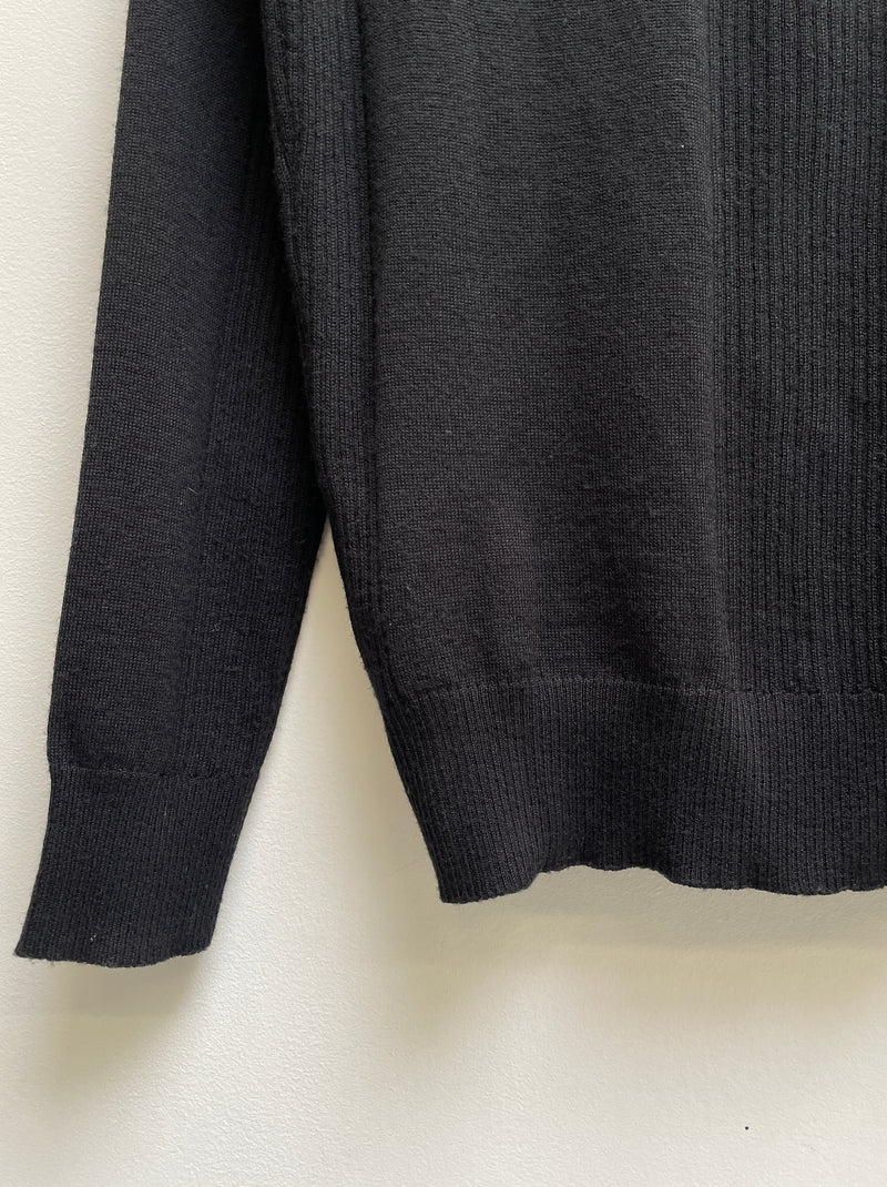 Dirk Bikkembergs Shirt Collar Hybrid Sweater