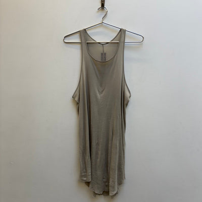 FW24 Rick Owens ‘PORTERVILLE’ Long Tank Top (Cream)
