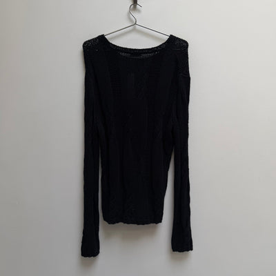 FW18 Saint Laurent Fisherman Sweater