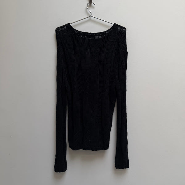 FW18 Saint Laurent Fisherman Sweater