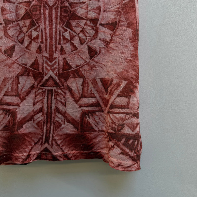 SS12 Balmain Patterned Tank Top