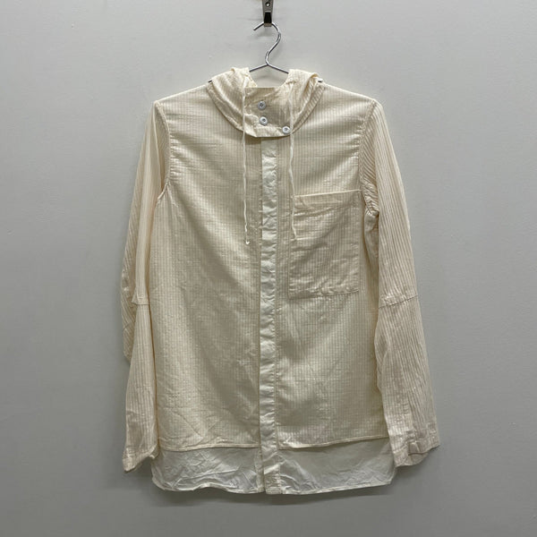 00s Ann Demeulemeester Hooded Button Up Shirt
