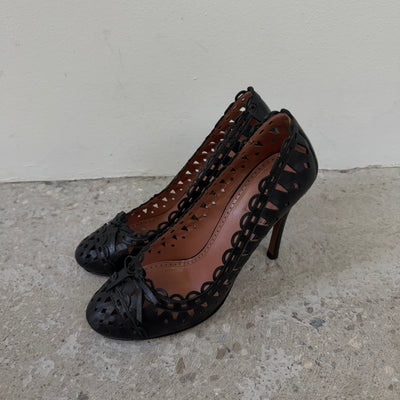 00S Alaïa Laser Cut Pump Heels