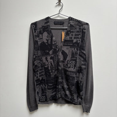 FW09 Hysteric Glamour Graphic Cardigan