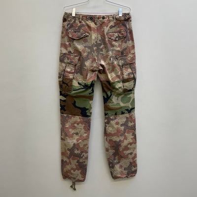 Mihara Yasuhiro Floral Camo Reconstructed Cargo Pants