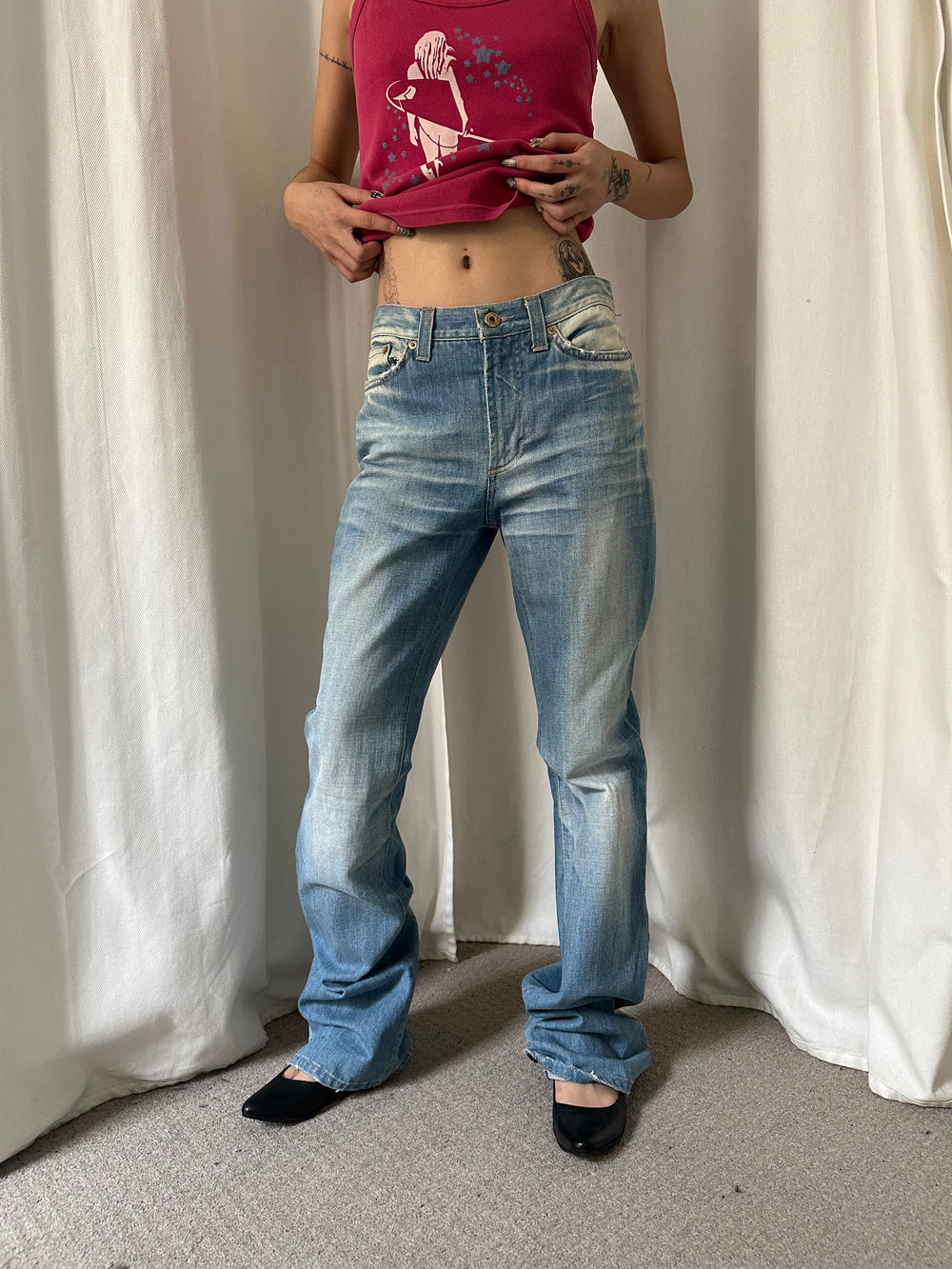 00s Dolce & Gabbana Boot Cut Jeans