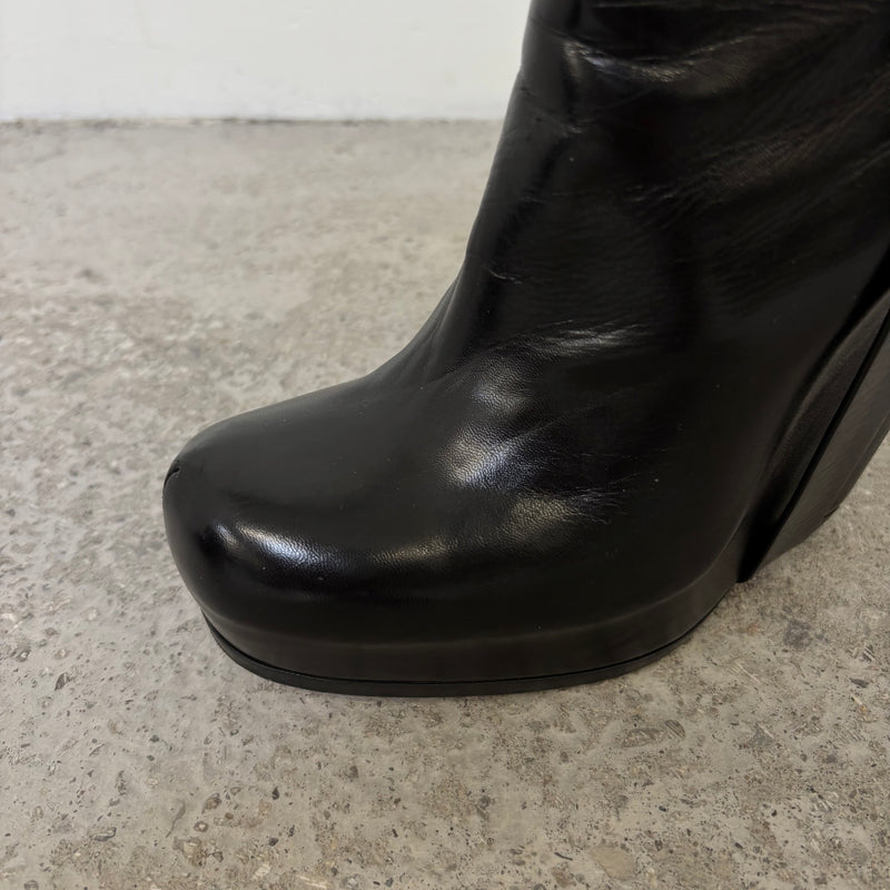 Rick Owens Wedged Buckle Heels