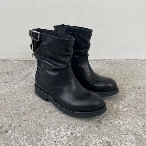 Dirk Bikkembergs Leather Engineer Boots