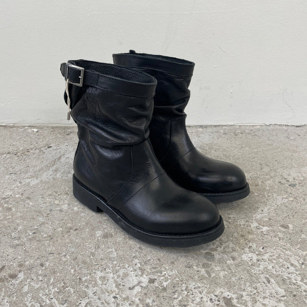 Dirk Bikkembergs Leather Engineer Boots