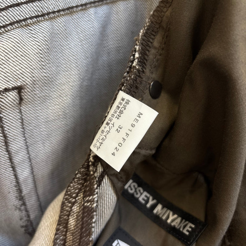 Issey Miyake Mudwash Straight Leg Jeans