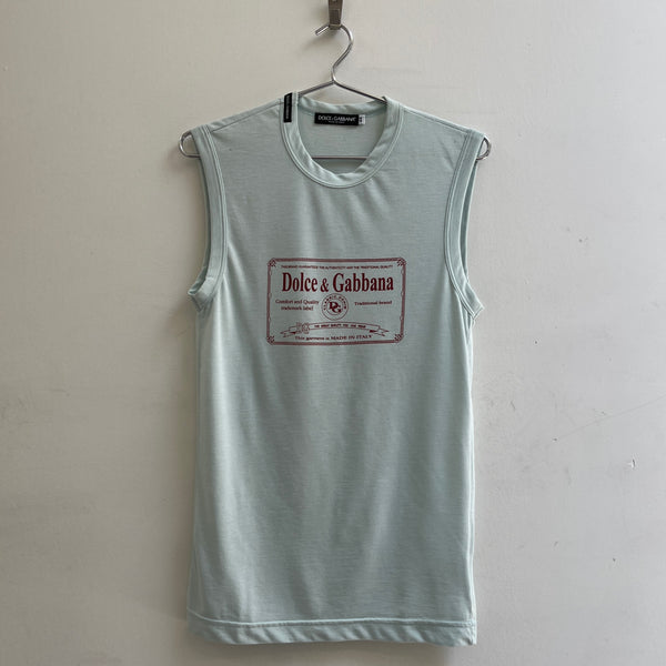 SS02 Dolce&Gabbana Graphic Tank