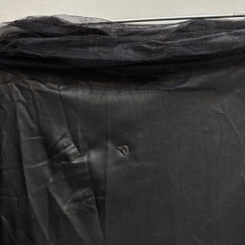 Marc Le Bihan Latex Tule Maxi Skirt