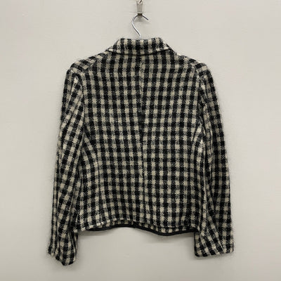 Commes Des Garçons Robe de Chambre Woven Check Blazer