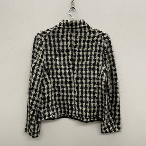 Commes Des Garçons Robe de Chambre Woven Check Blazer