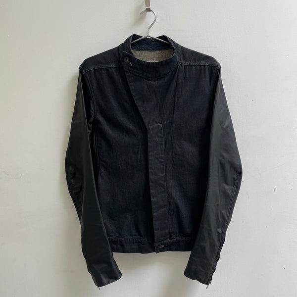 FW10 Rick Owens “Gleam” Olmar And Mirta DRKSHDW Hybrid Denim Jacket