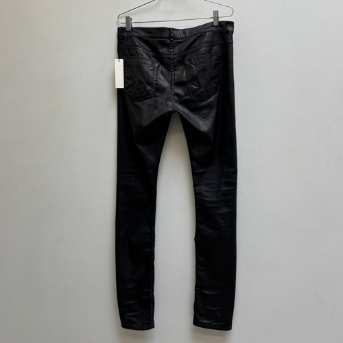 SS18 Rick Owens Waxed Detroit Jeans