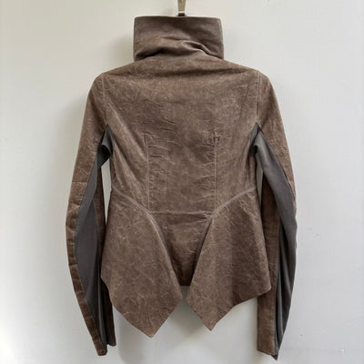 SS10 Rick Owens ‘GLEAM’ Naska Lambskin Leather Jacket
