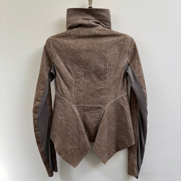 SS10 Rick Owens ‘GLEAM’ Naska Lambskin Leather Jacket