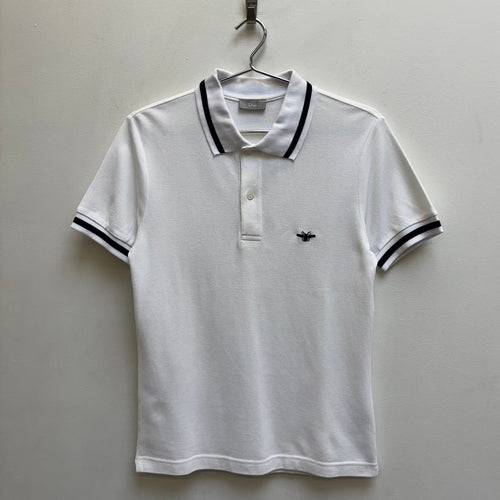 SS08 Dior Homme Bee Embroidered Polo T-Shirt