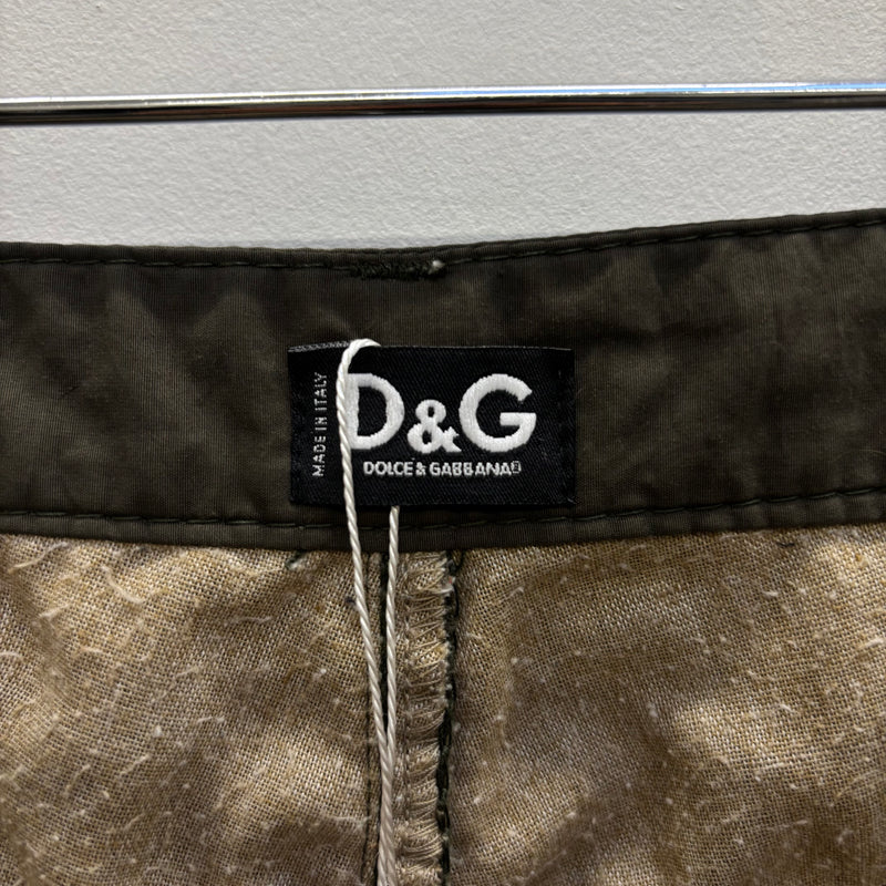 00s Dolce & Gabbana Military Cargo Pants