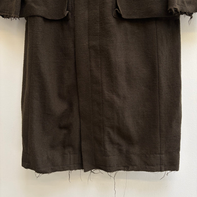 Haider Ackermann Long Wool Coat