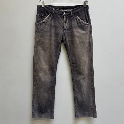00s Dolce & Gabbana Faded Corduroy Trousers