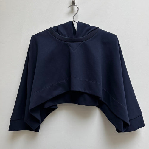 FW14 Maison Margiela MM6 Cropped Hooded Sweater