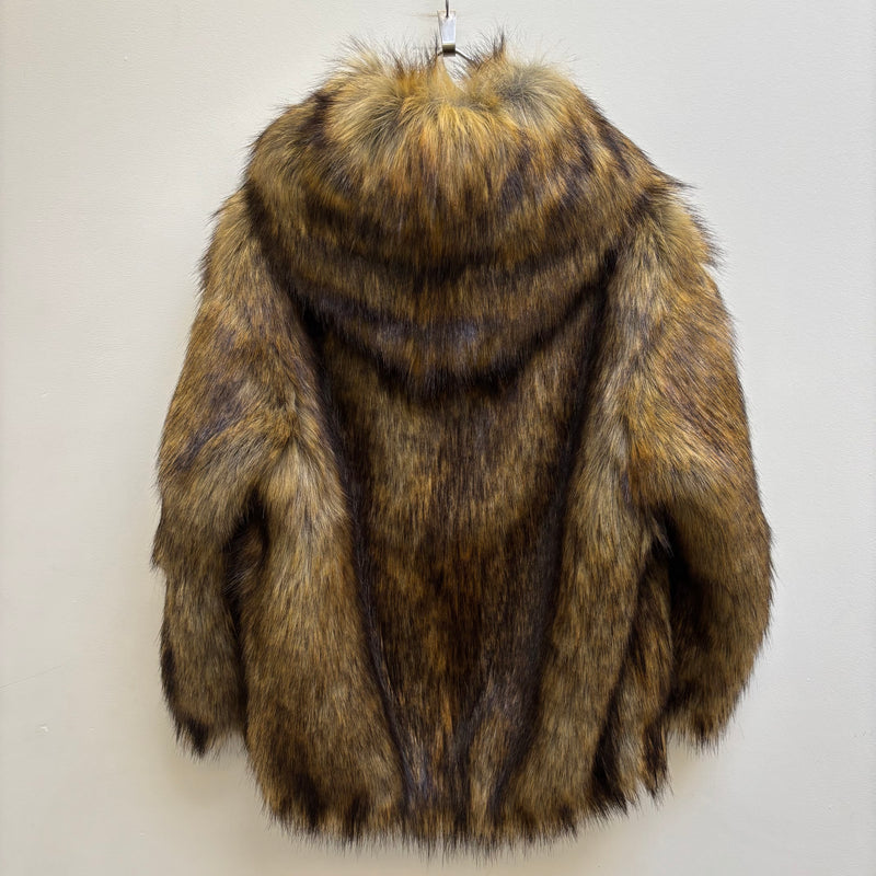 FW21 Miu Miu Fur Hooded Jacket