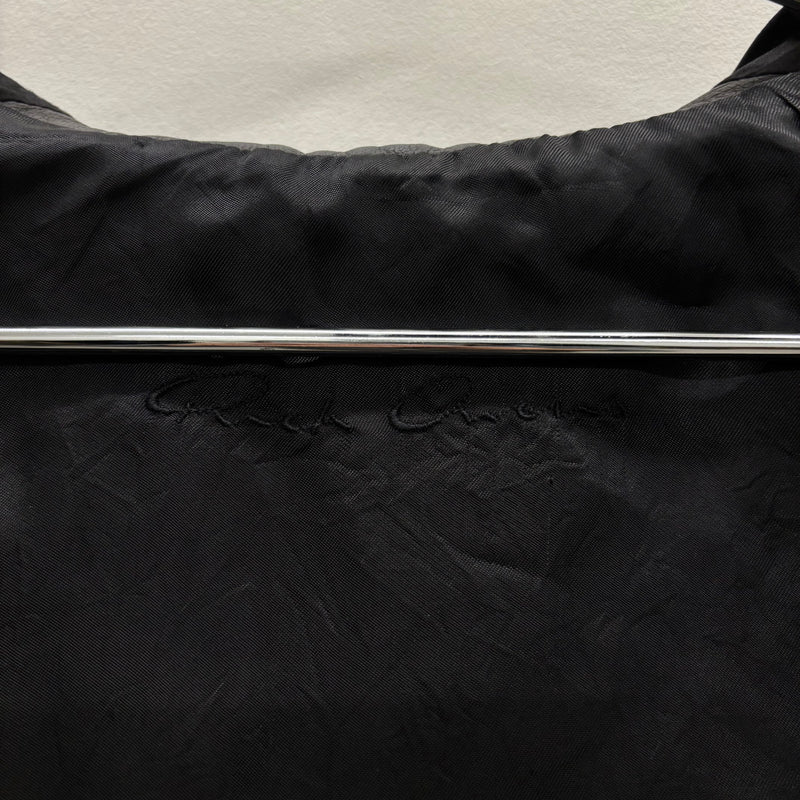 SS15 Rick Owens ‘FAUN’ Funnel Neck Leather Jacket