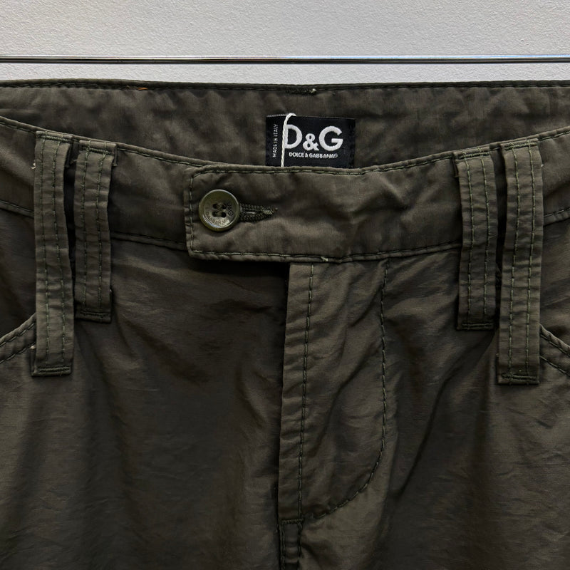 00s Dolce & Gabbana Military Cargo Pants
