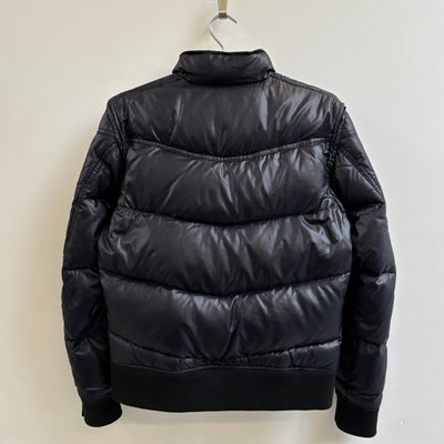 00s Katharine Hamnett Puffer Moto Jacket
