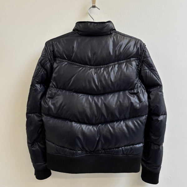 00s Katharine Hamnett Puffer Moto Jacket