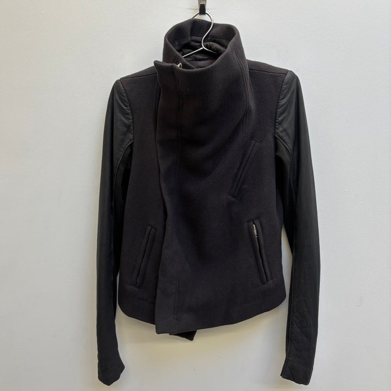FW07 Rick Owens Funnel Collar Jacket