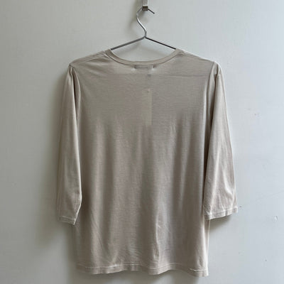 90S Y’S By Yohji Yamamoto Rose Graphic Half Sleeve Top