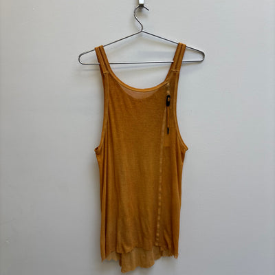 Boris Bidjan Saberi Burnt Yellow Tank Top