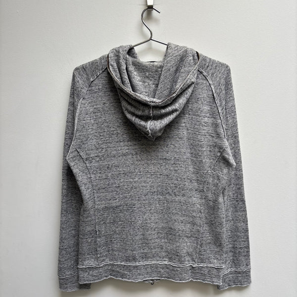 00s Shellac Salt & Pepper Zip Up Hoodie