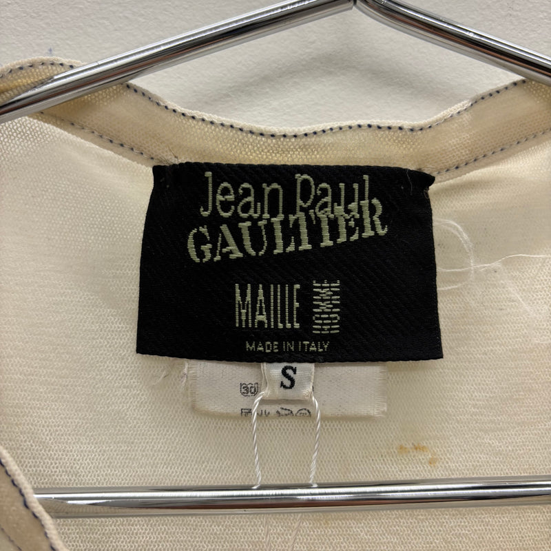 90s Jean Paul Gaultier Sleeveless Mesh Top