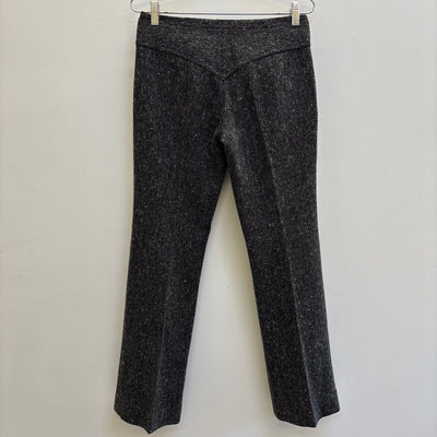 00s Dolce & Gabbana Low Rise Tweed Pants