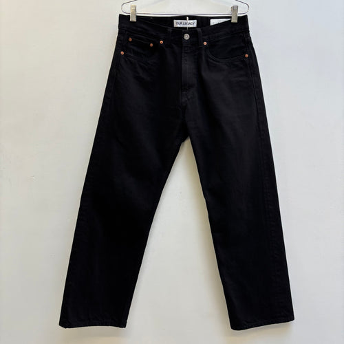 Our Legacy Third Cut Black Selvedge Denim Jeans