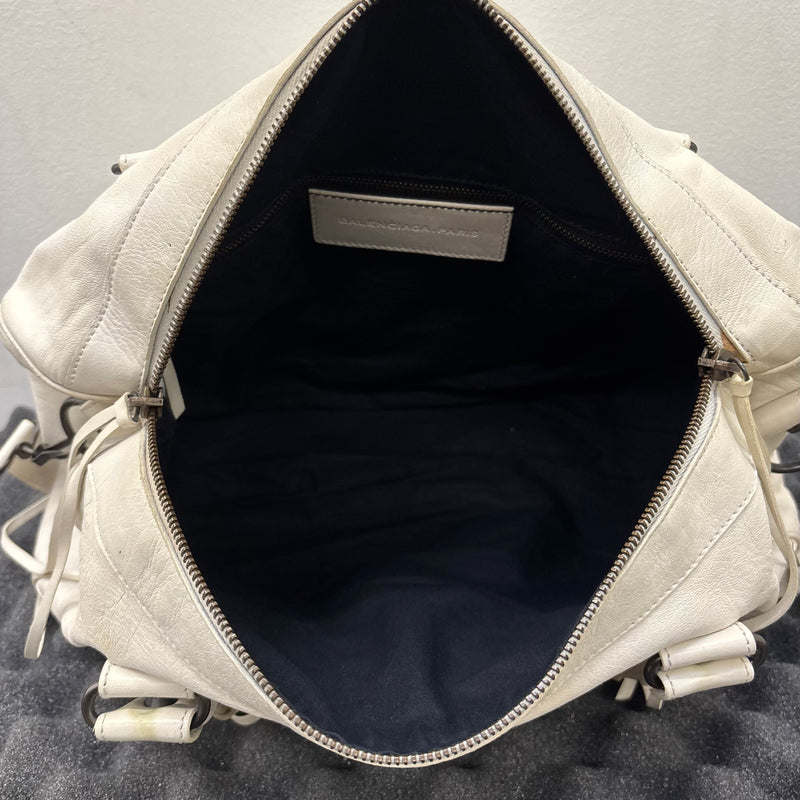 Balenciaga White Twiggy Leather Bag