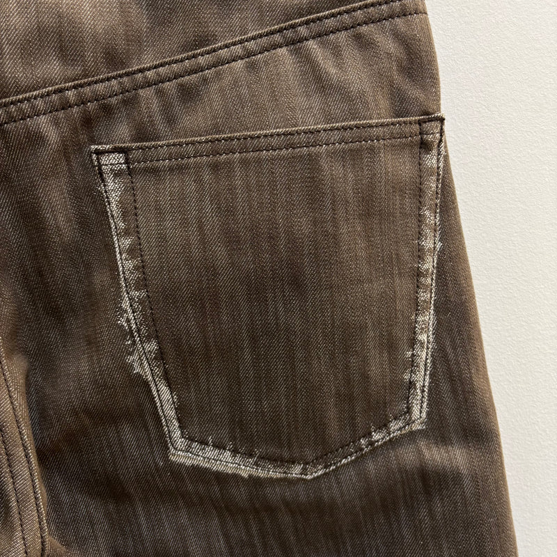 Issey Miyake Mudwash Straight Leg Jeans