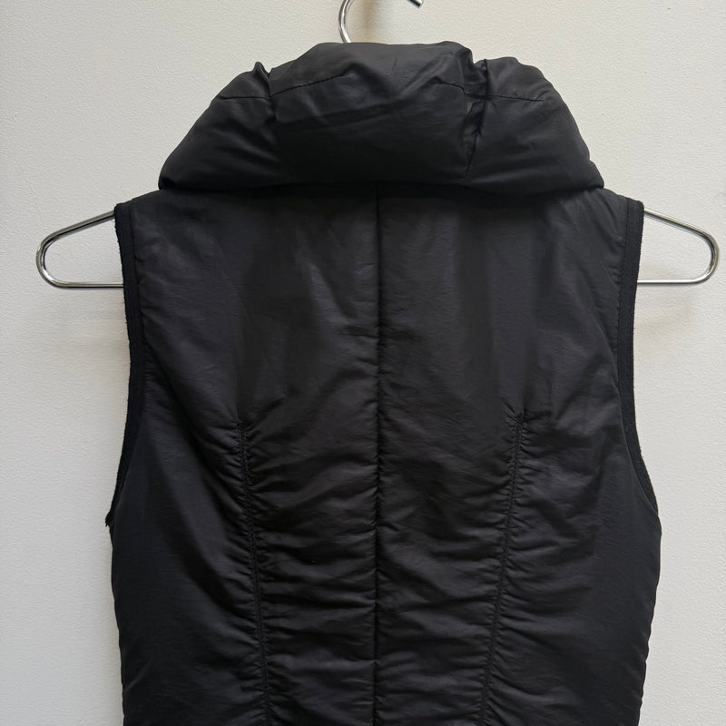00s Marithé François Girbaud Puffer Zip Up Vest