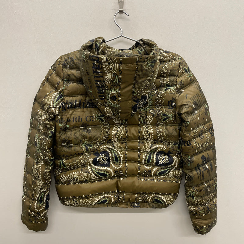 John Galliano Patterned Puffer Jacket