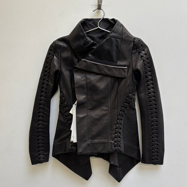 SS16 Rick Owens ‘CYCLOPS’ Naska Leather Biker Jacket