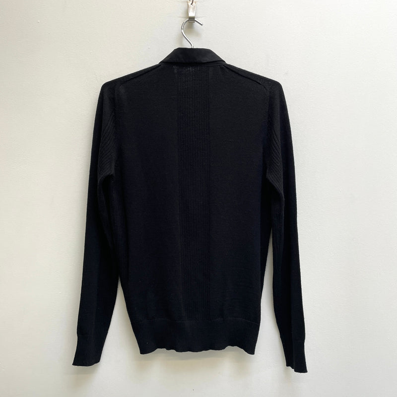 Dirk Bikkembergs Shirt Collar Hybrid Sweater