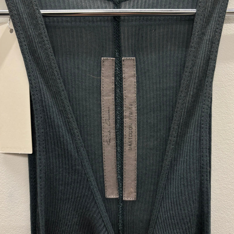 FW16 Rick Owens Mastodon Long Ribbed Tank Top