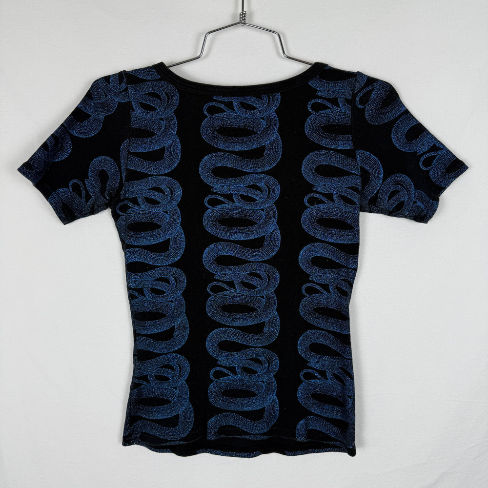 90s Hysteric Glamour Snake Print Tee