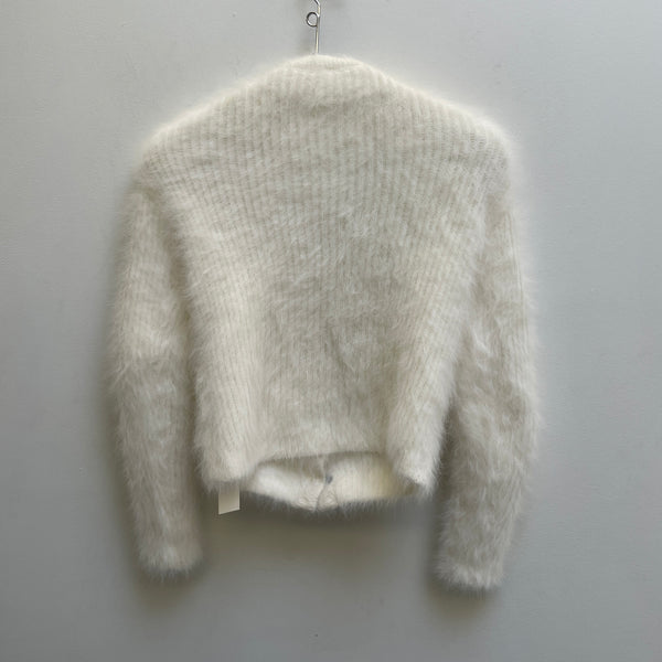 FW15 Balenciaga Angora Button Up Cardigan