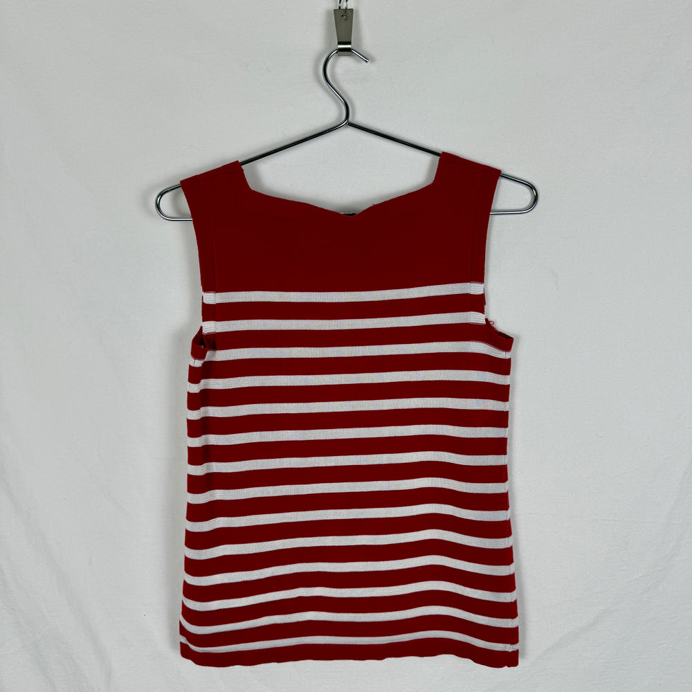 Jean Paul Gaultier Striped Tank Top